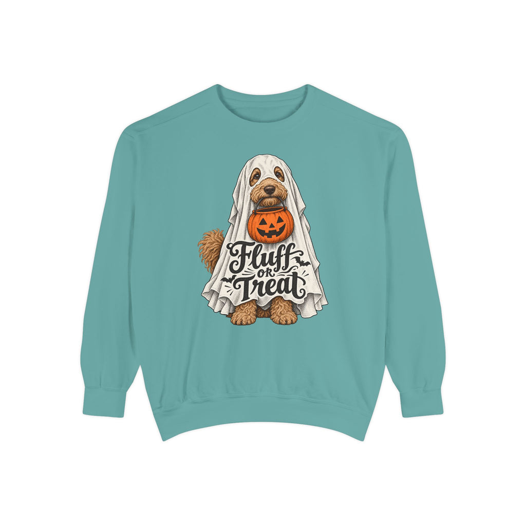 Fluff or Treat Sweatshirt – Seafoam