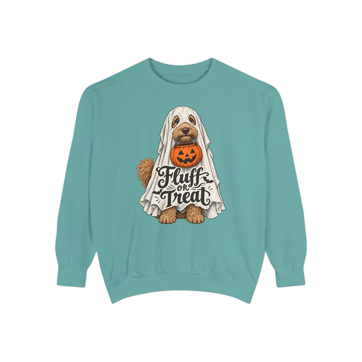 Fluff or Treat Sweatshirt – Seafoam
