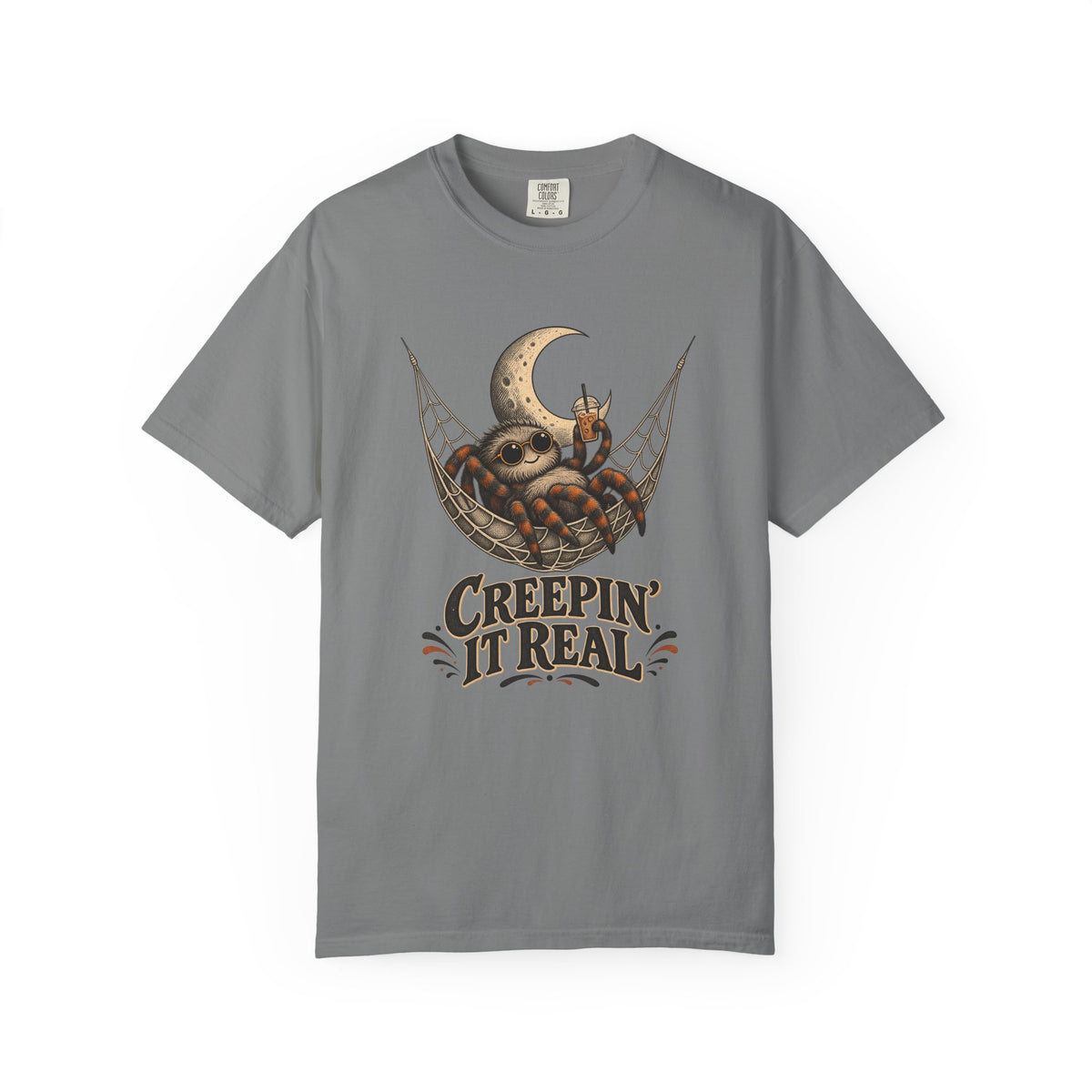 Creepin' It Real T-Shirt – Grey