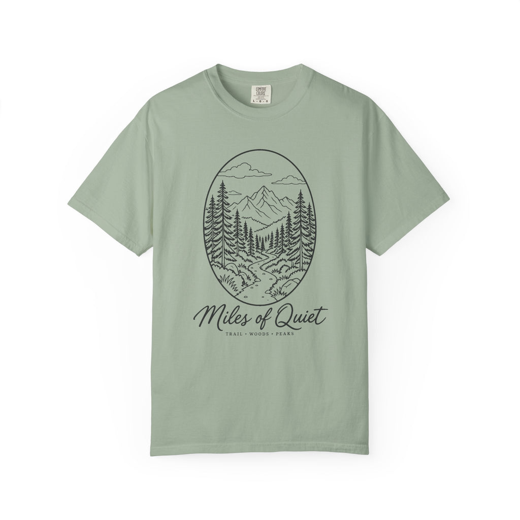 Miles of Quiet T-Shirt – Bay