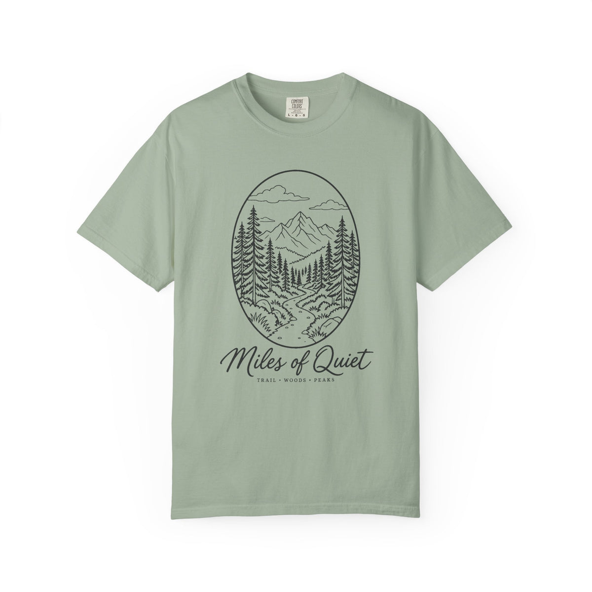 Miles of Quiet T-Shirt – Bay