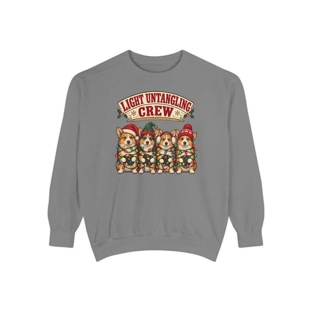 Light Untangling Crew Sweatshirt – Grey