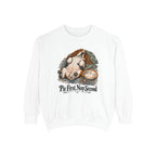 Pie First, Nap Second Sweatshirt – White