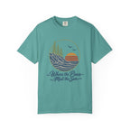 Where the Pines Meet the Sea T-Shirt – Seafoam