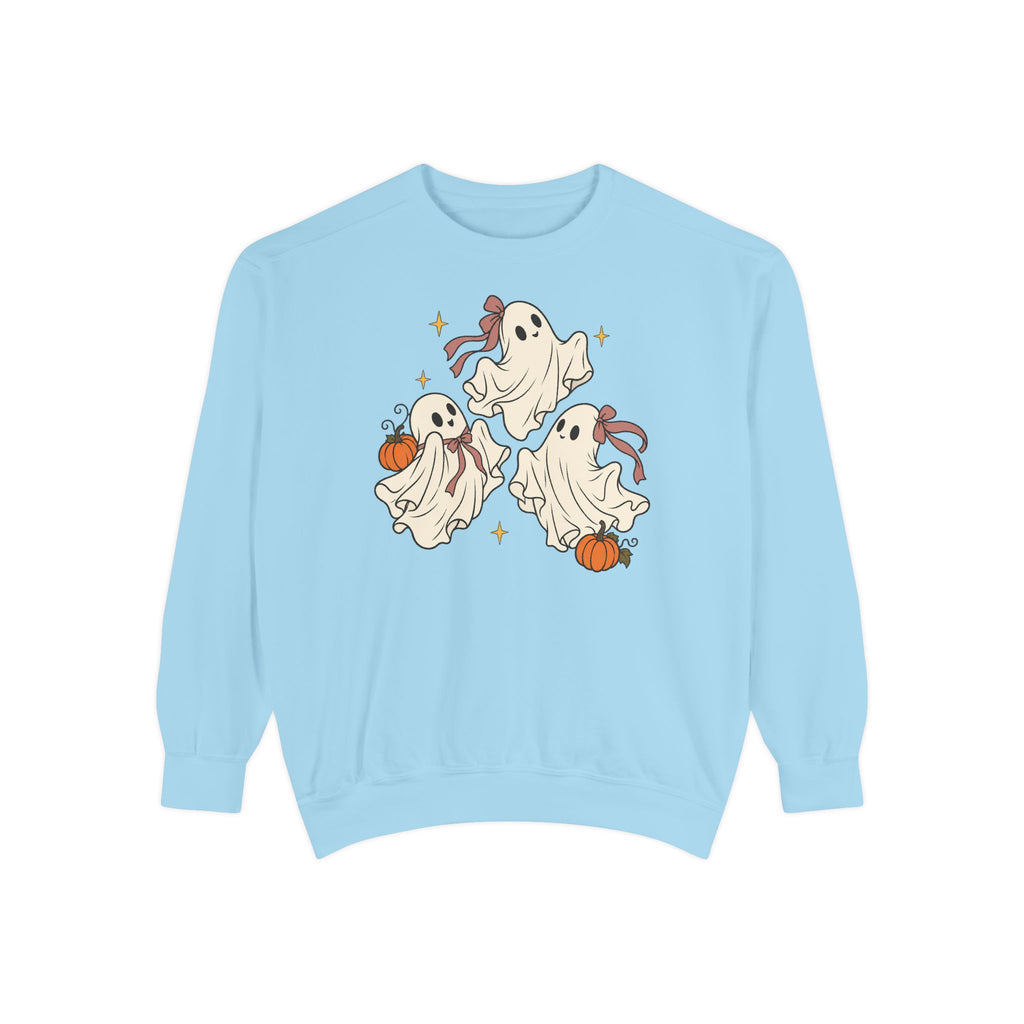 Ribbon Ghosts Sweatshirt – Chambray