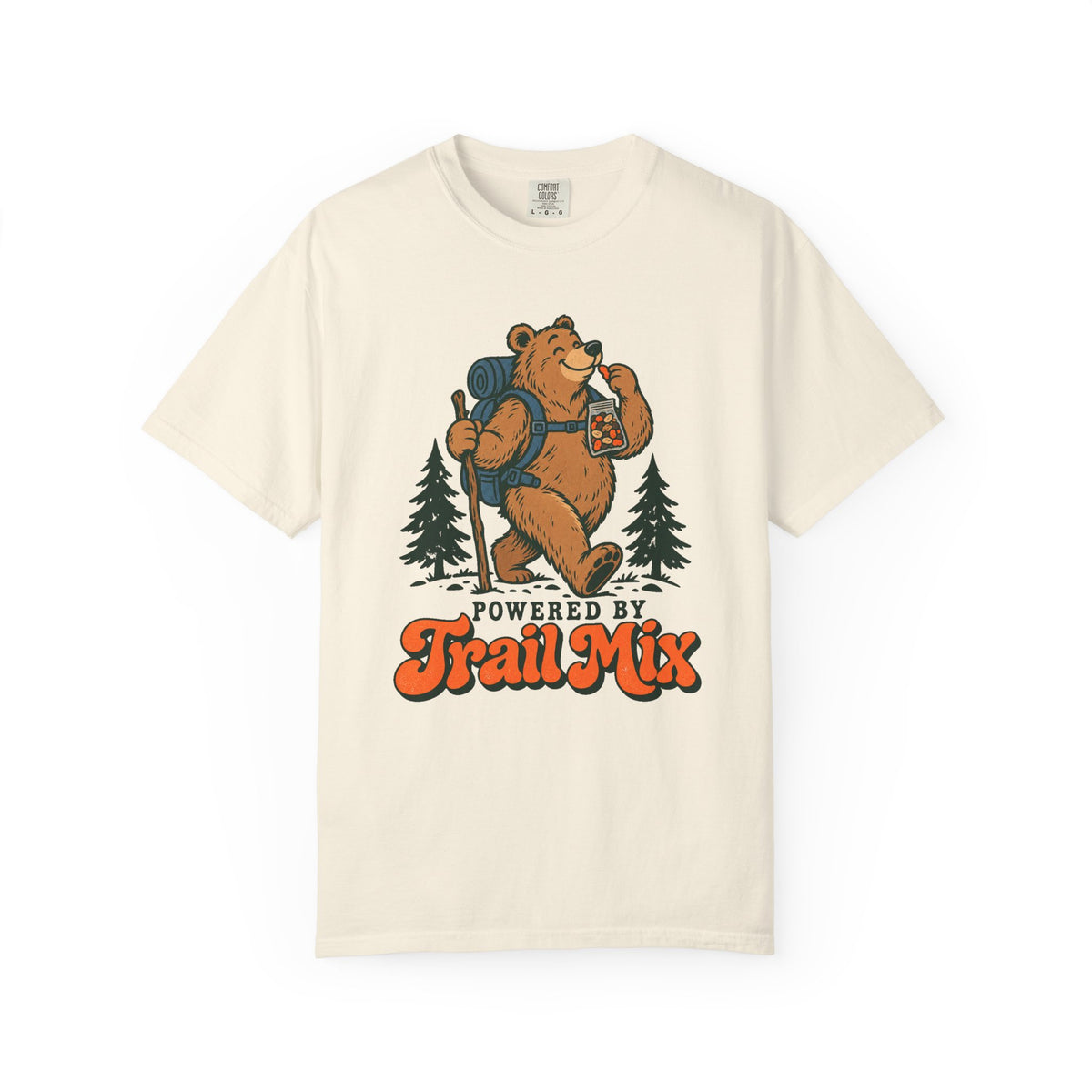 Powered by Trail Mix T-Shirt – Ivory