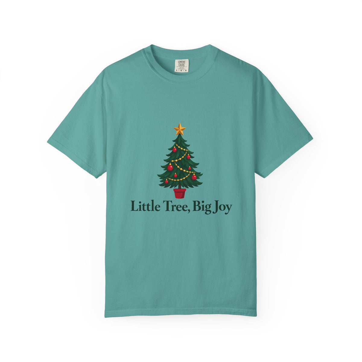 Little Tree, Big Joy T-Shirt – Seafoam