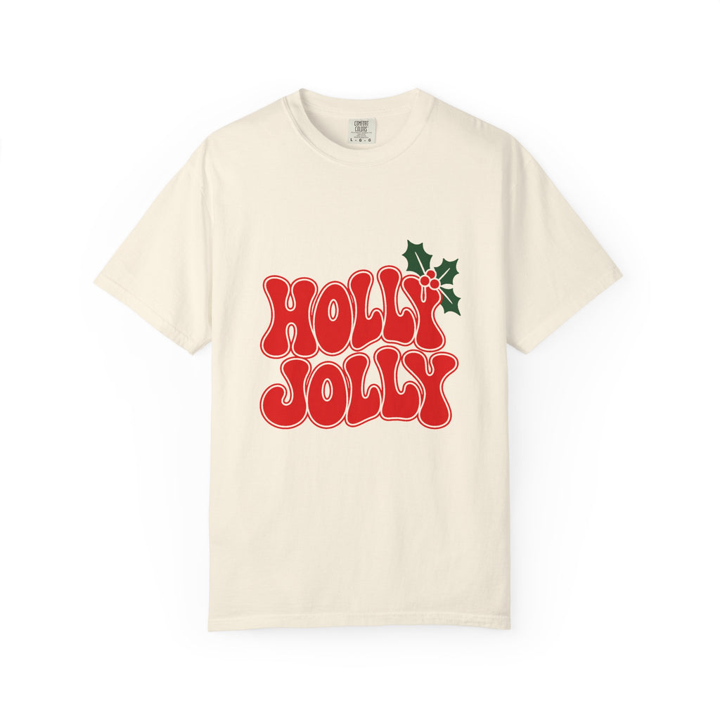 Holly Jolly T-Shirt – Ivory