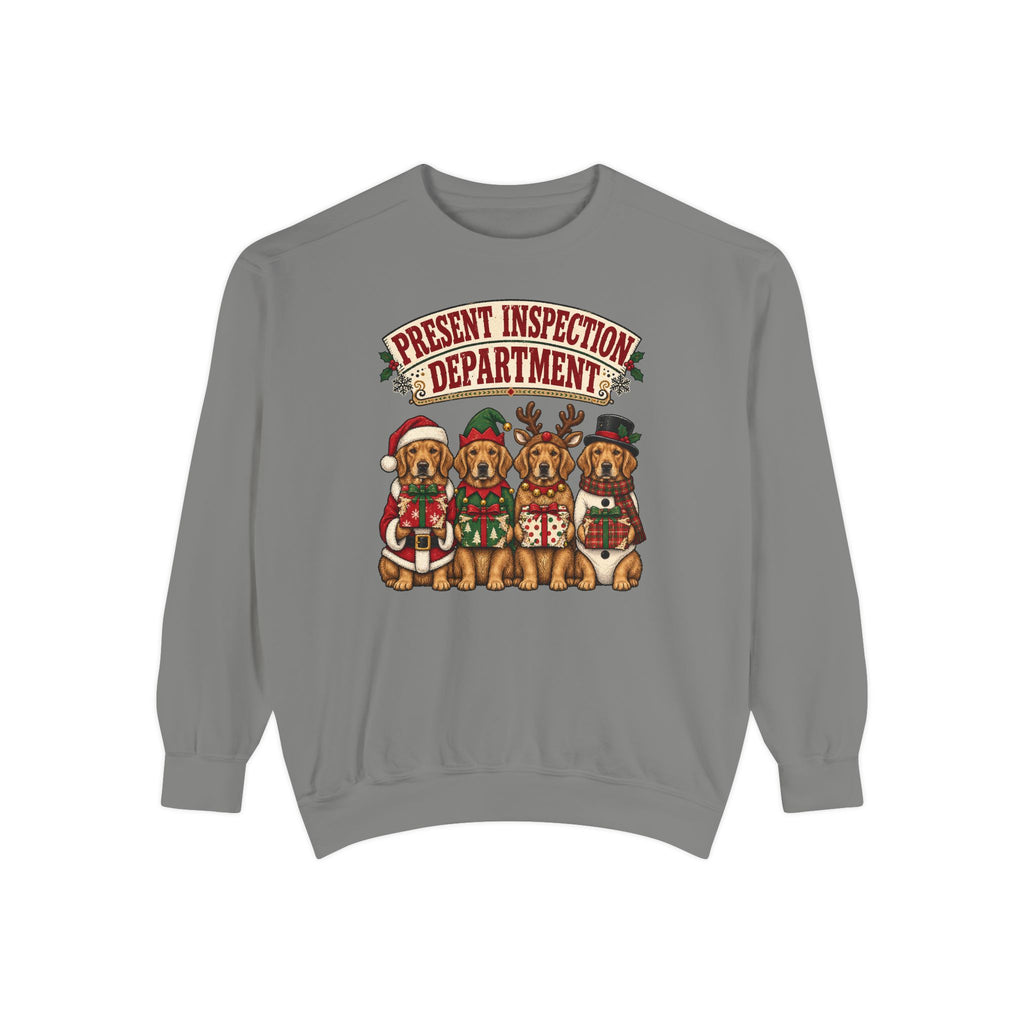 Present Inspection Department Sweatshirt – Grey