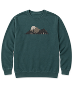 Base Camp Moon Sweatshirt - Blue Spruce