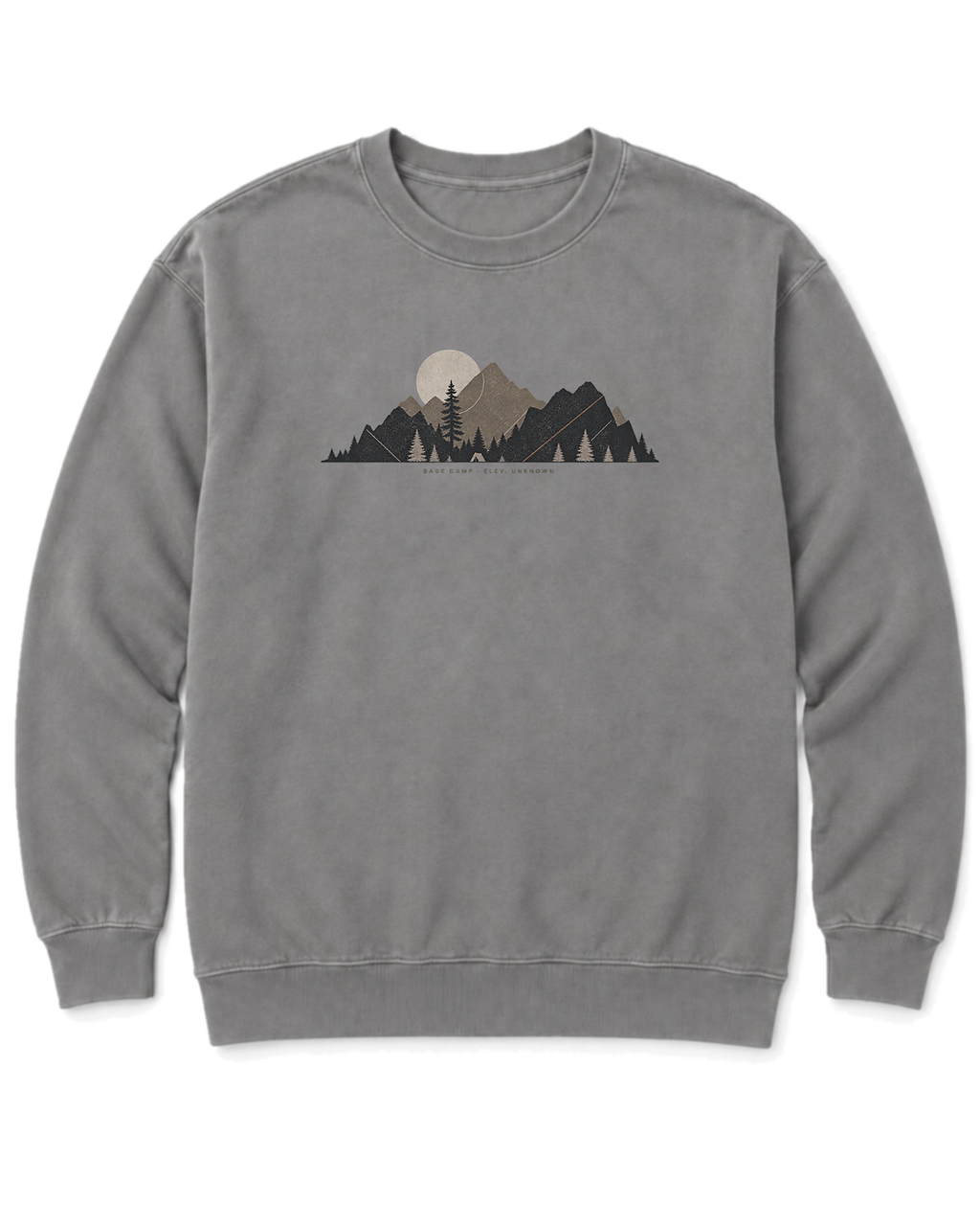Base Camp Moon Sweatshirt - Grey