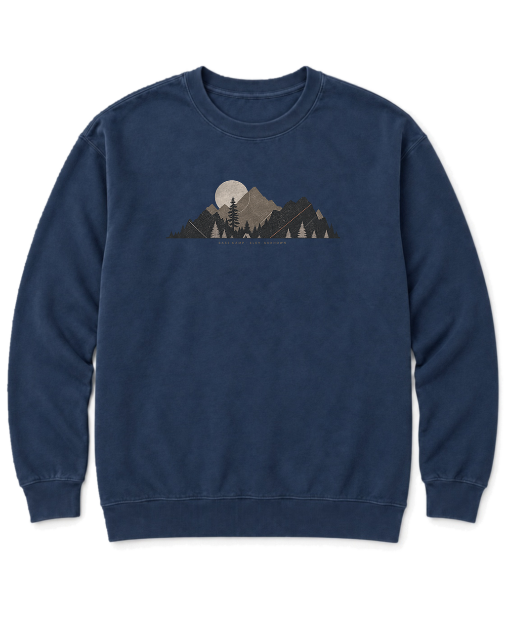 Base Camp Moon Sweatshirt - True Navy