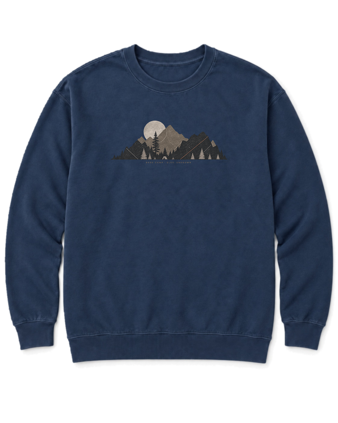 Base Camp Moon Sweatshirt - True Navy