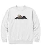 Base Camp Moon Sweatshirt - White