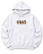 Bear Crew Hoodie - White