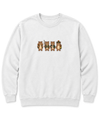 Bear Crew Sweatshirt - White