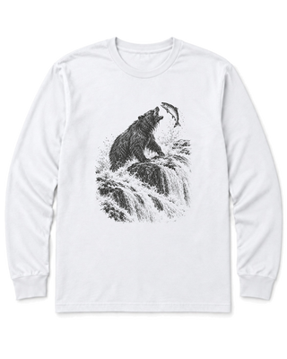 Bear at the Falls Long Sleeve Shirt