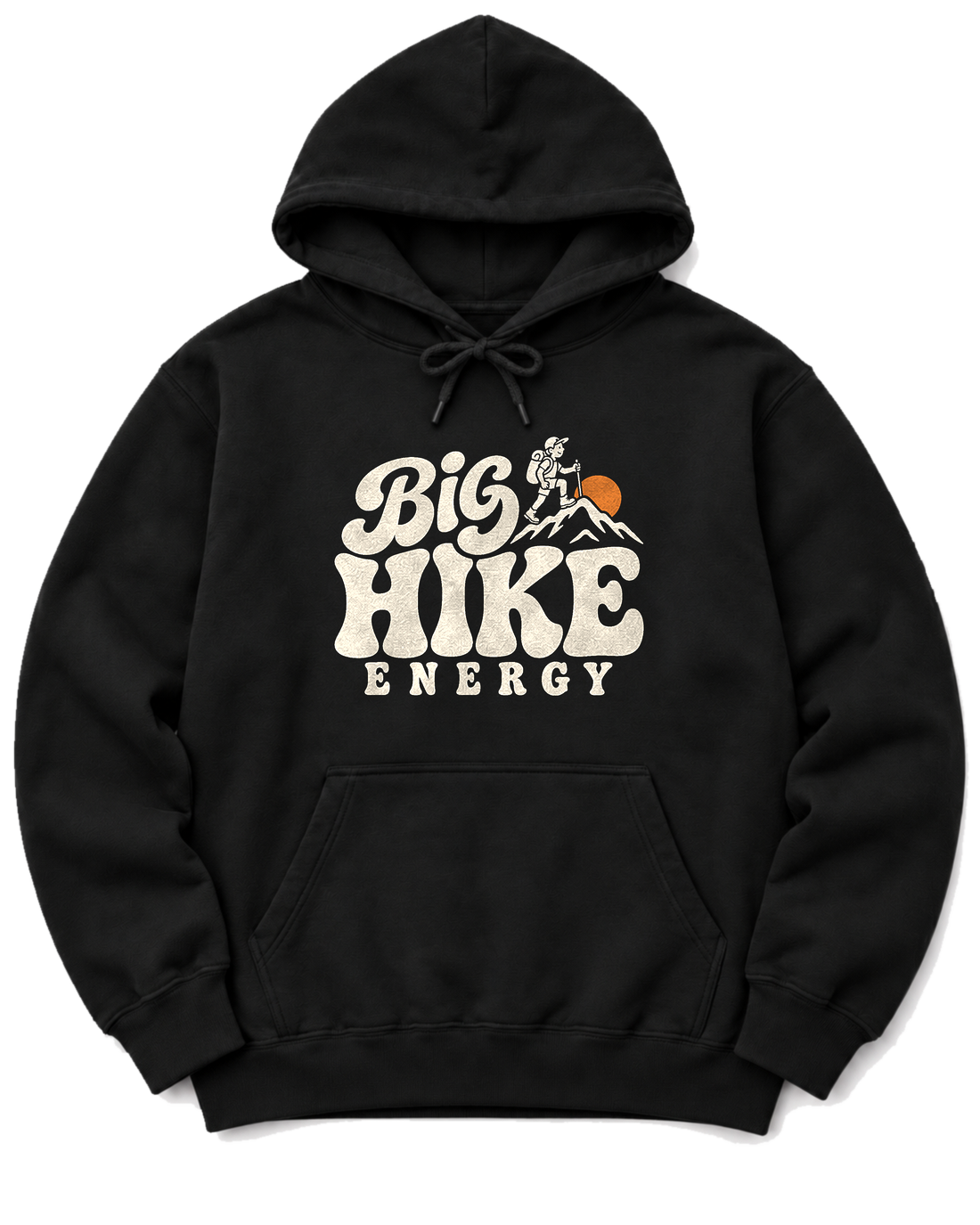 Big Hike Energy Hoodie - Black