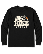 Big Hike Energy Long Sleeve Shirt - Black