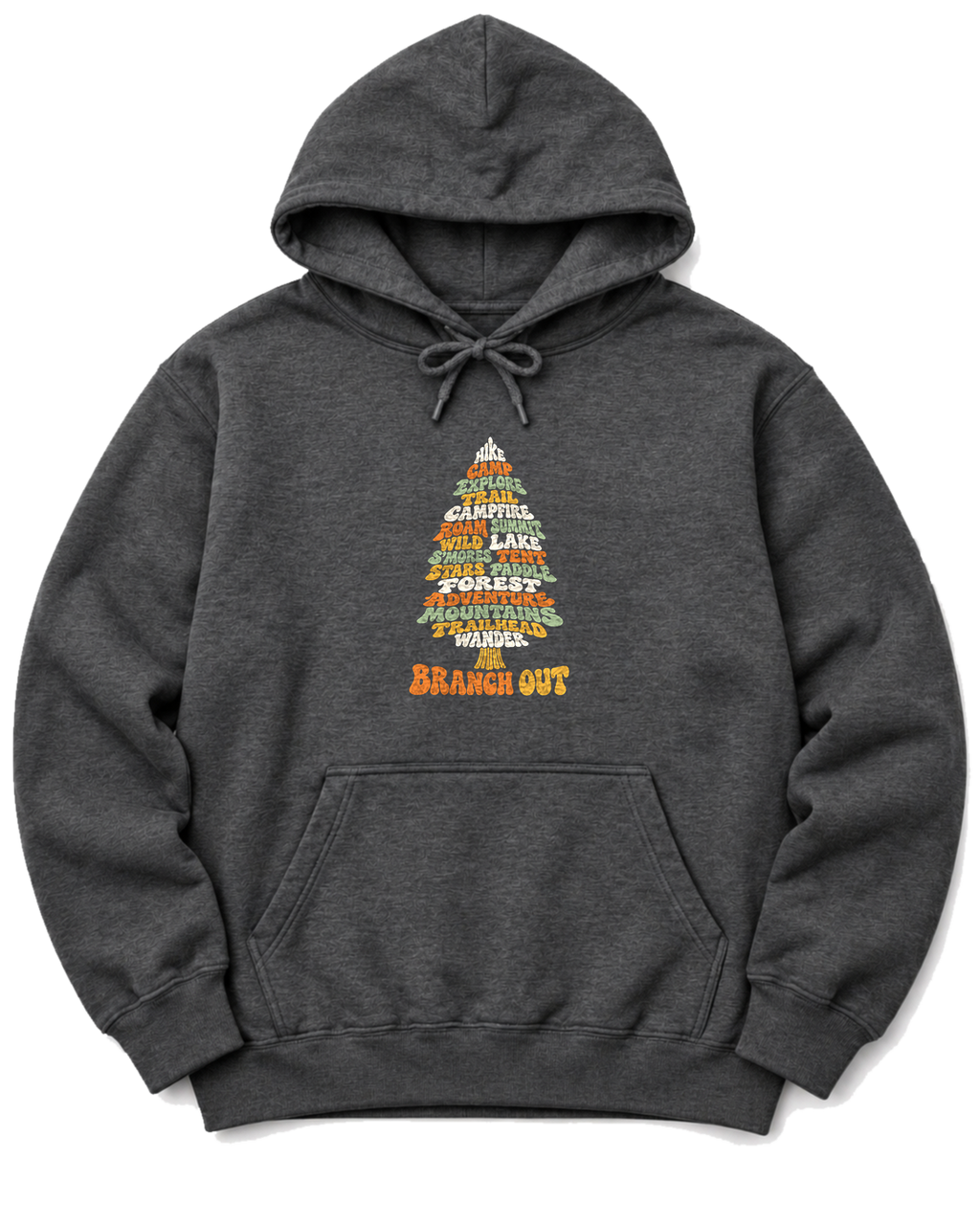 Branch Out Hoodie - Dark Heather
