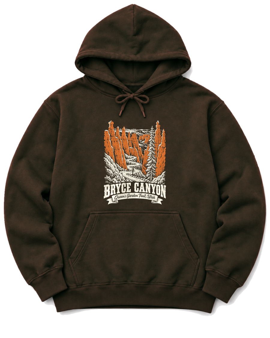 Bryce Canyon Hoodie - Dark Chocolate