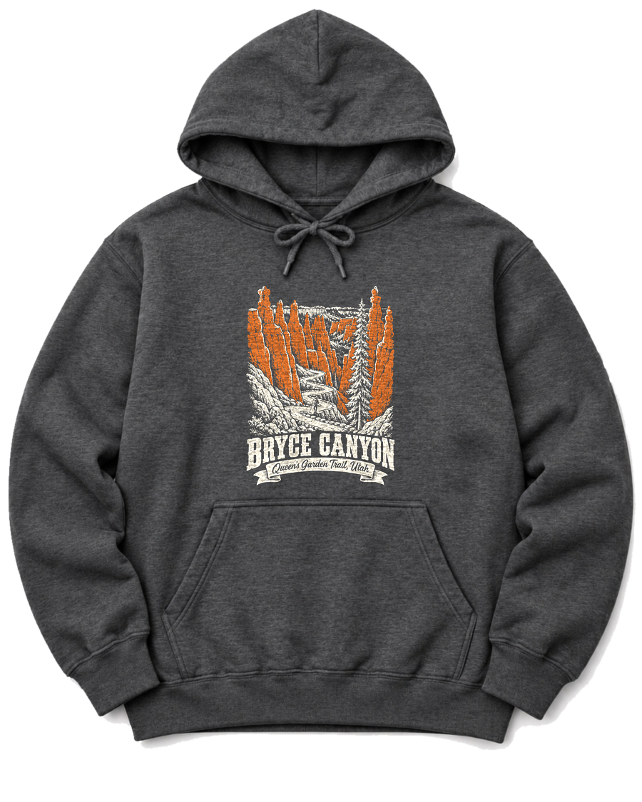 Bryce Canyon Hoodie - Dark Heather