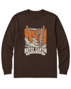 Bryce Canyon Long Sleeve Shirt - Dark Chocolate