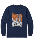 Bryce Canyon Long Sleeve Shirt - Navy
