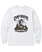 Camp Buffet Long Sleeve Shirt - White