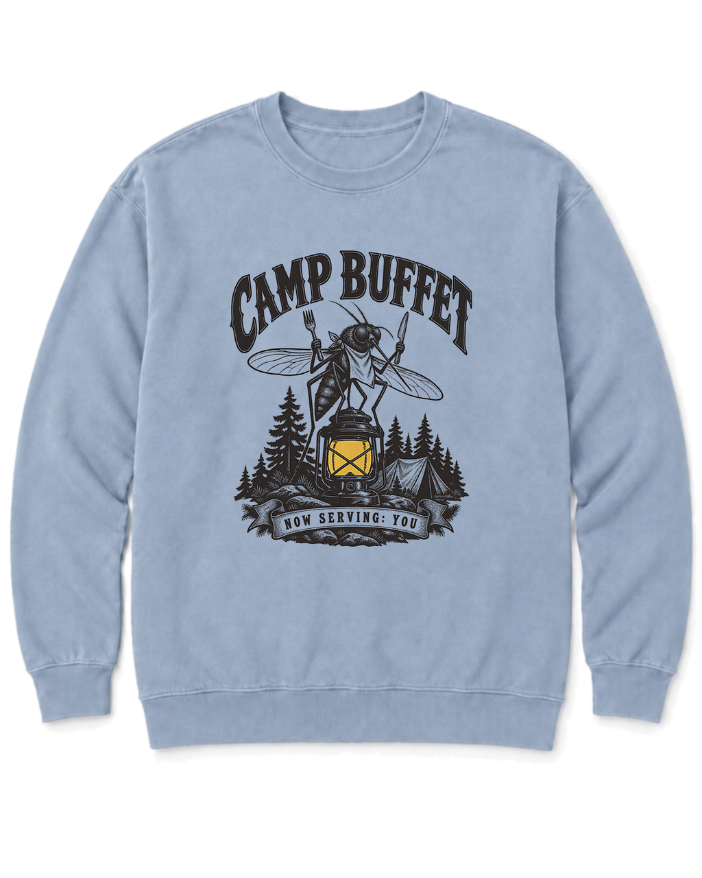 Camp Buffet Sweatshirt - Chambray