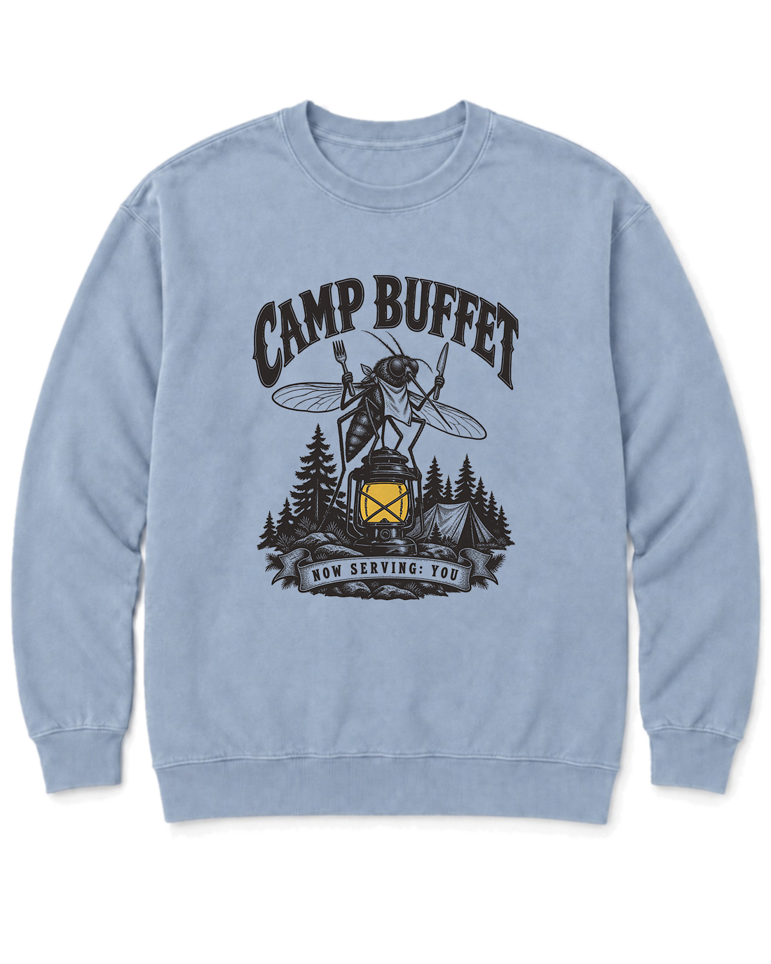 Camp Buffet Sweatshirt - Chambray