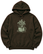 Camp Mug Wilderness Hoodie - Dark Chocolate