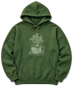 Camp Mug Wilderness Hoodie - Military Green