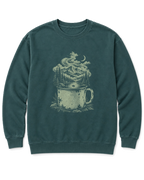 Camp Mug Wilderness Sweatshirt - Blue Spruce