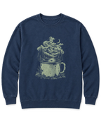 Camp Mug Wilderness Sweatshirt - True Navy
