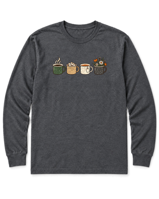 Camp Mugs Long Sleeve Shirt