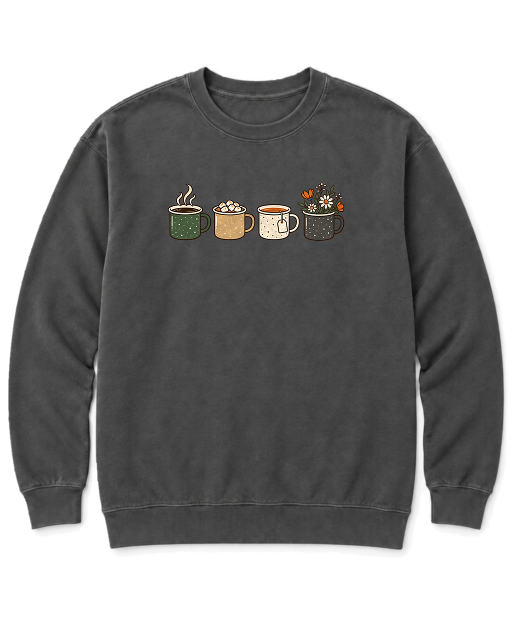Camp Mugs Sweatshirt - Pepper