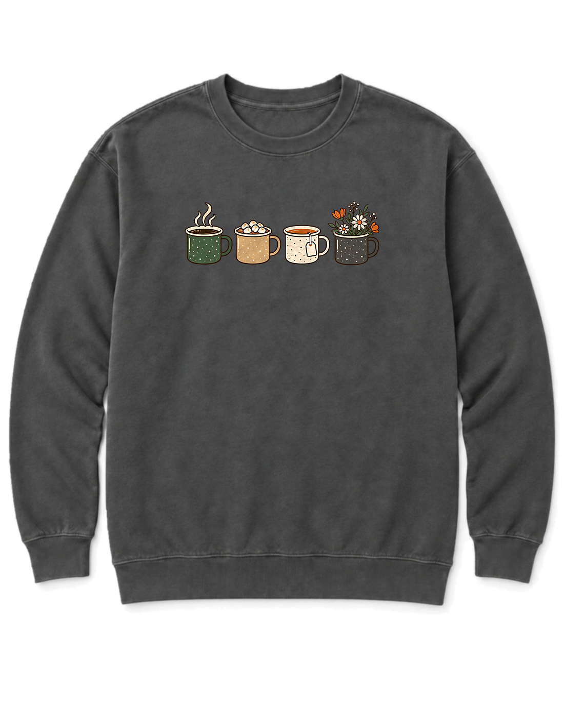 Camp Mugs Sweatshirt - Pepper