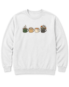 Camp Mugs Sweatshirt - White