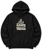Dashing Through the Trails Hoodie - Black