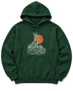 Desert Jackrabbit Hoodie - Forest Green