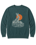 Desert Jackrabbit Sweatshirt - Blue Spruce
