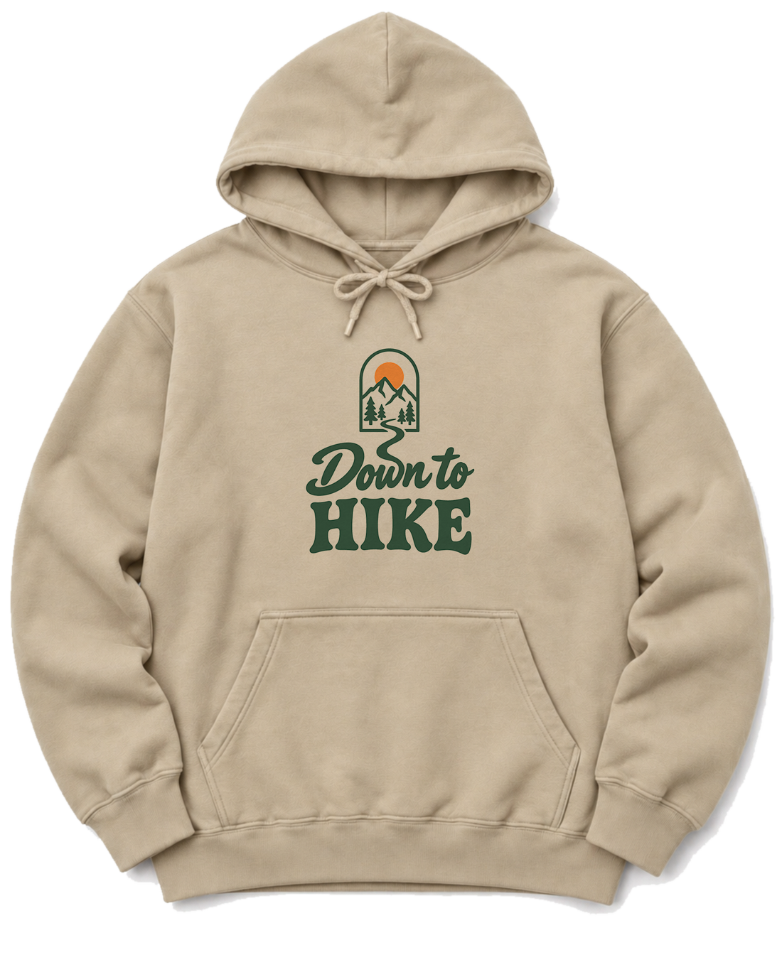 Down to Hike Hoodie - Sand