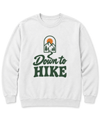 Down to Hike Sweatshirt - White