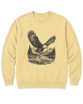 Eagle and Trout Sweatshirt - Butter