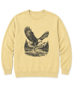 Eagle and Trout Sweatshirt - Butter