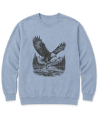 Eagle and Trout Sweatshirt - Chambray