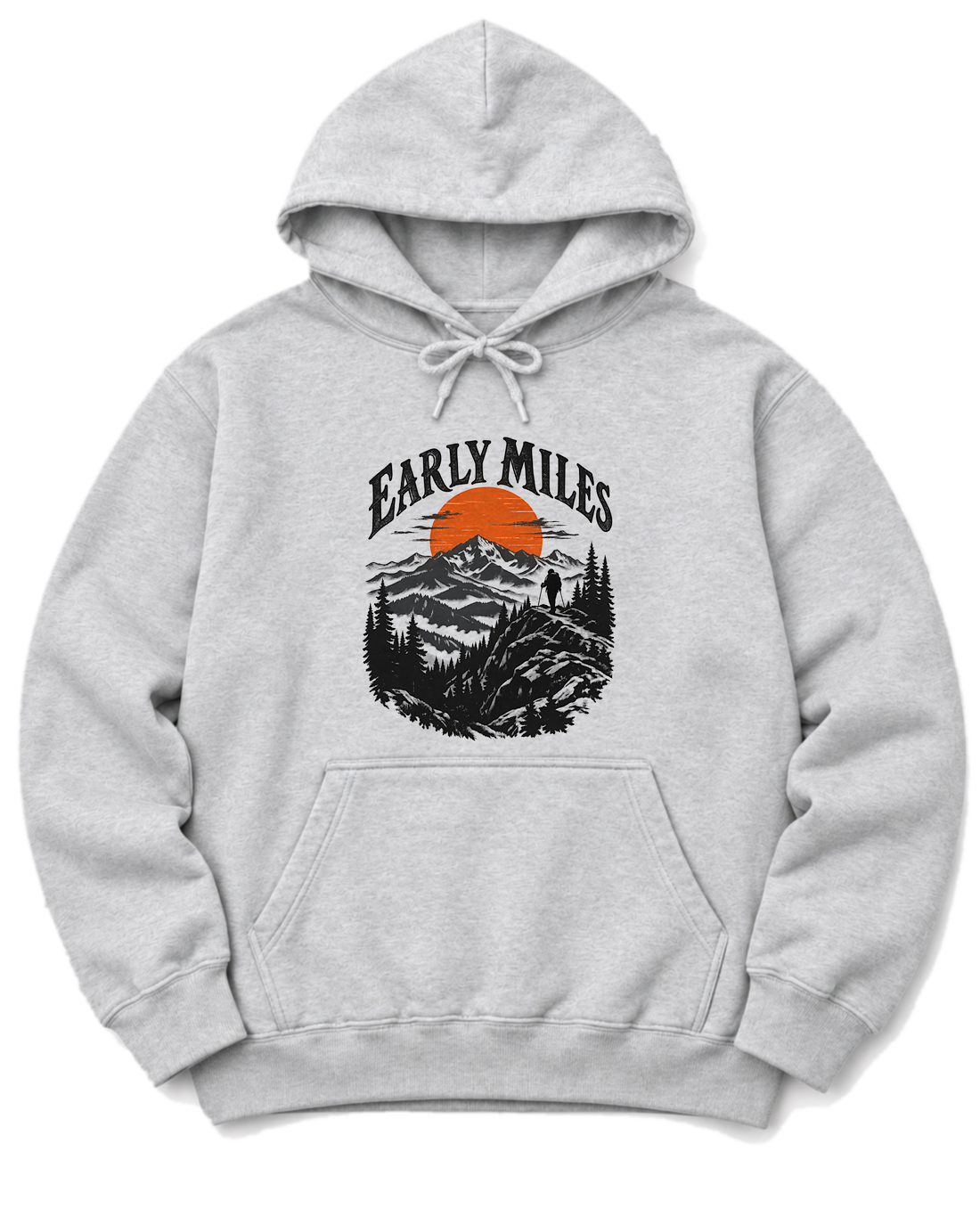 Early Miles Hoodie - Ash