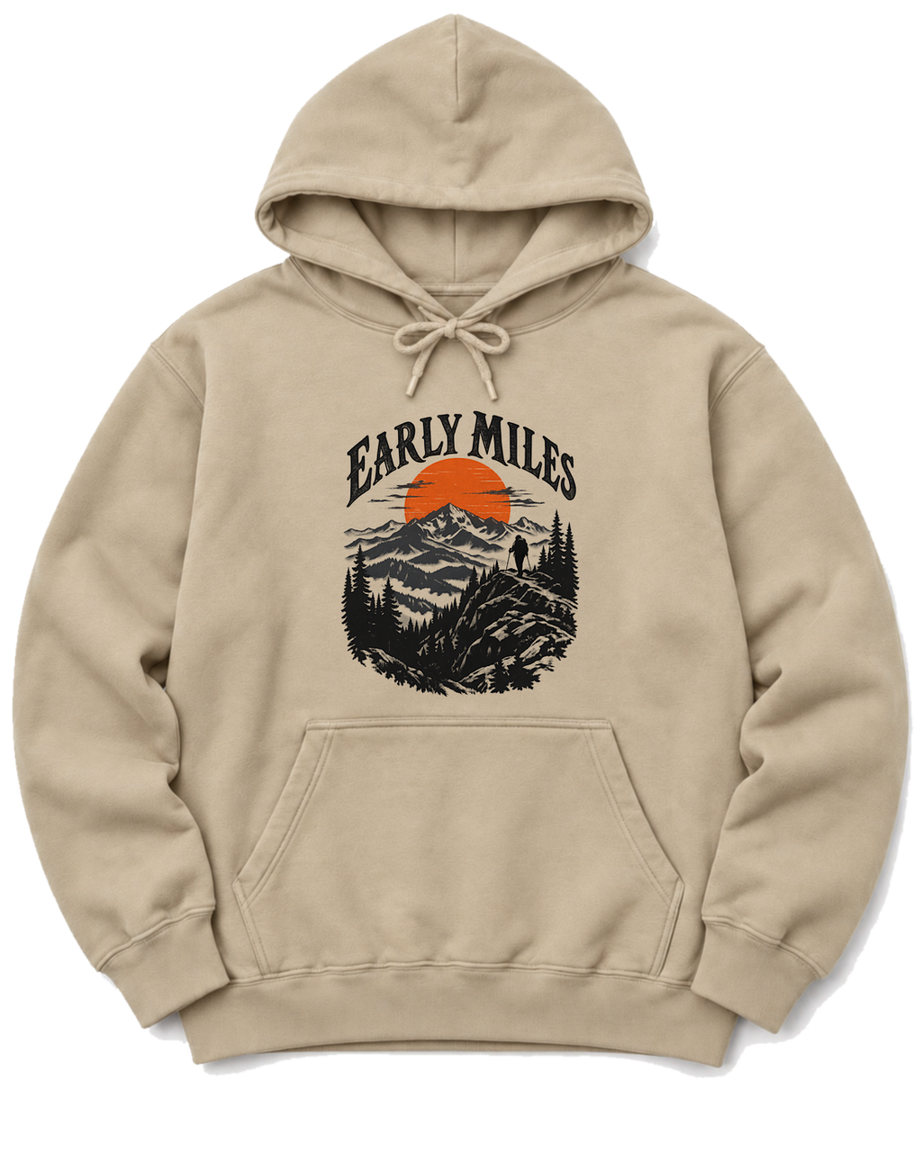 Early Miles Hoodie - Sand