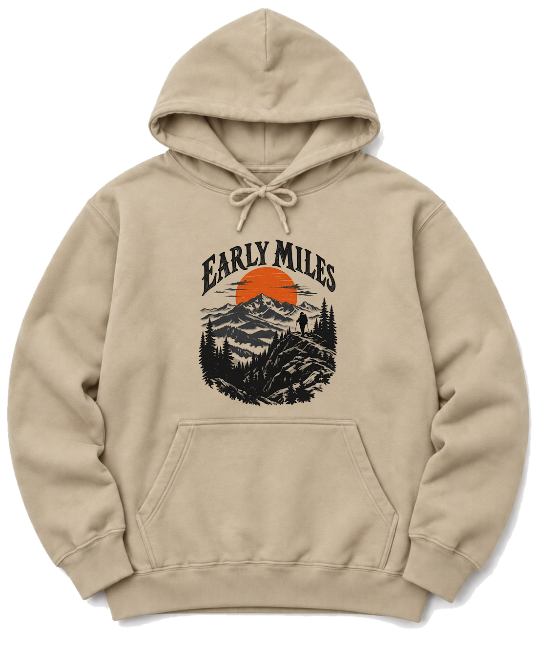 Early Miles Hoodie - Sand